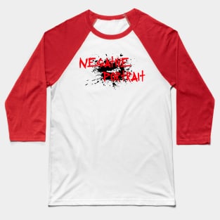 Negative Potrait Baseball T-Shirt